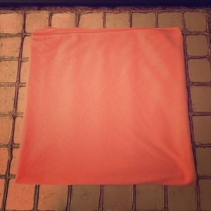 Bright Orange Infinity Scarf