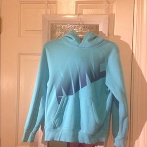 NIKE KIDS Large Blue Hoodie! NWOT