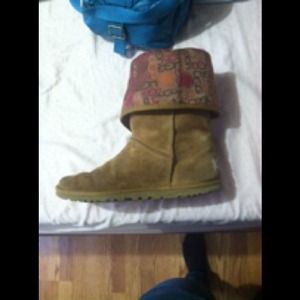Ugg tall button boots