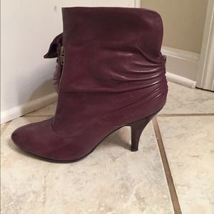 Nine West Leather Ankle Boots
