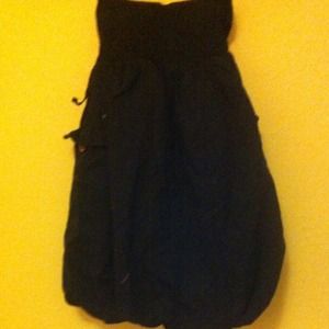 Bunchy Styled Short Dress