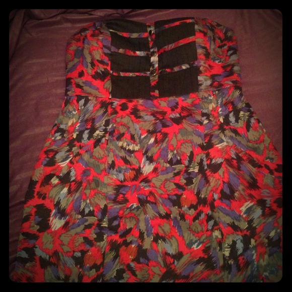 Strapless BCBG party dress! My favorite!