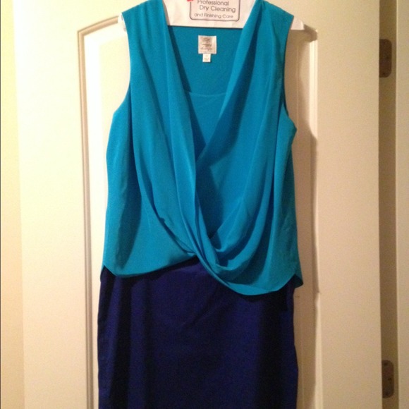 Suzi Chin by Maggie Boutique Size 12 Color Block