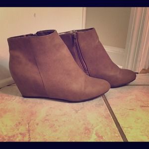 Express Wedge Booties