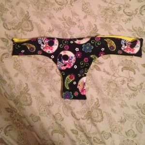 Sugar Skull Brazilian Bikini