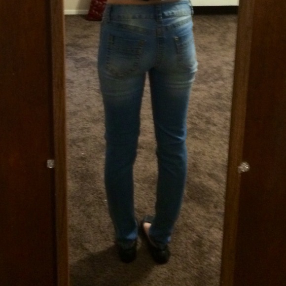 🚫SOLD🚫High Waisted Double Pocket Straight Leg! - Picture 4 of 4