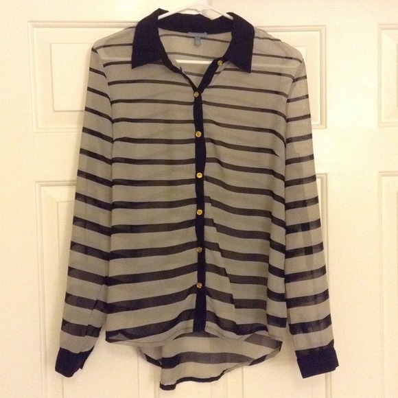 Striped Dress Top
