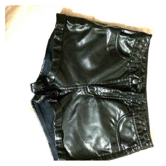 High waisted shorts