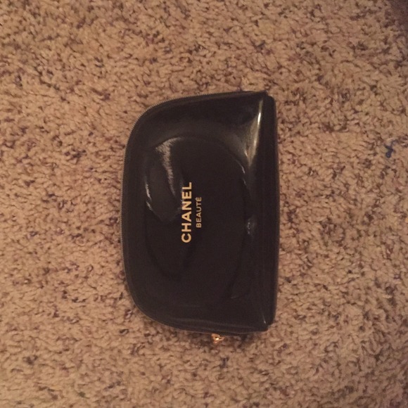 Chanel makeup bag