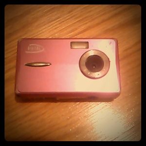 SALE!! Metallic pink digital camera