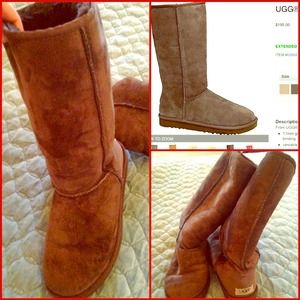 Classic brown ugg boots