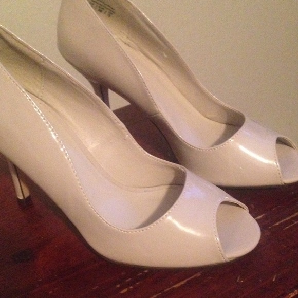 Peep toe heels made in Cambodia