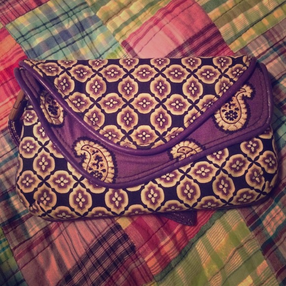 Purple wallet