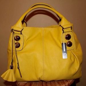 NWT Yellow Handbag by New Directions