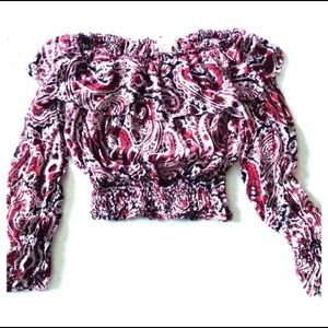 Michael Kors 100% Silk Top