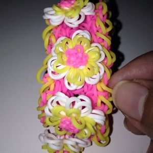 Rainbow loom bracelet