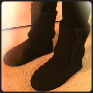 UGG sweater boots