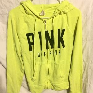 Victoria's Secret PINK zip up hoodie