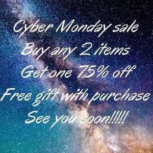 Cyber Monday sale