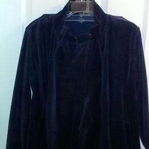 Women's Velour 2PC Jogging Suit