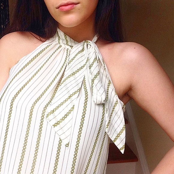 🎉HP🎉 BANANA REPUBLIC strapless halter blouse - Picture 1 of 4