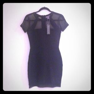 Gracia Mesh Top Bandage dress