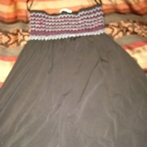 Brown Maxi Dress