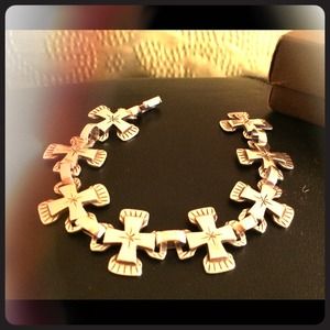 Jeep Collins link silver bracelet (James Avery)