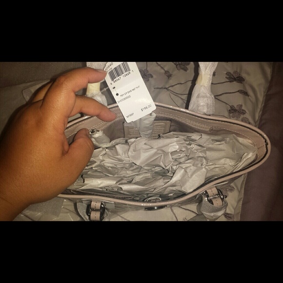 FINAL PRICE! Gorgeous shimmery Coach purse - Picture 4 of 4