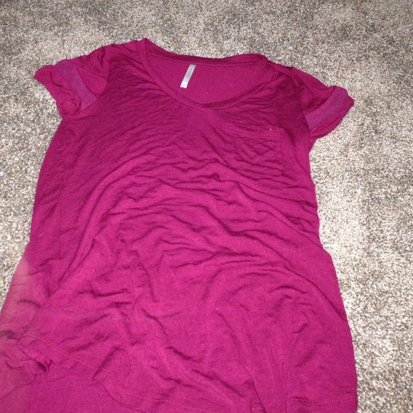 red vneck
