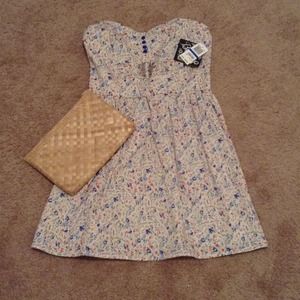 Floral A- Line Dress