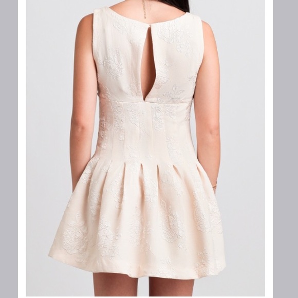 Ruche Pleated Dress