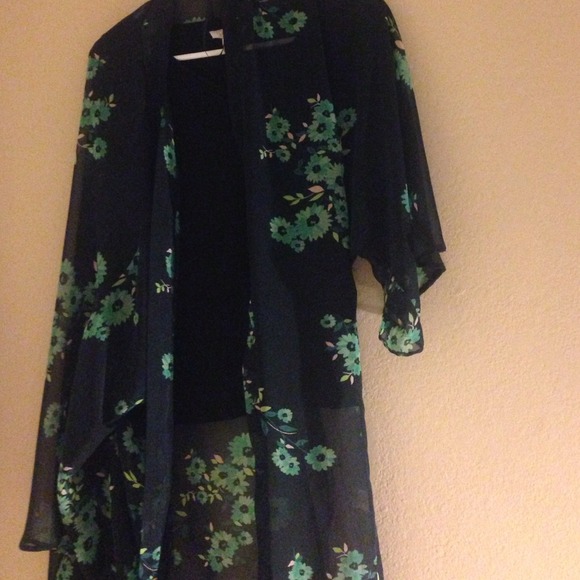 Long floral kimono - Picture 1 of 1