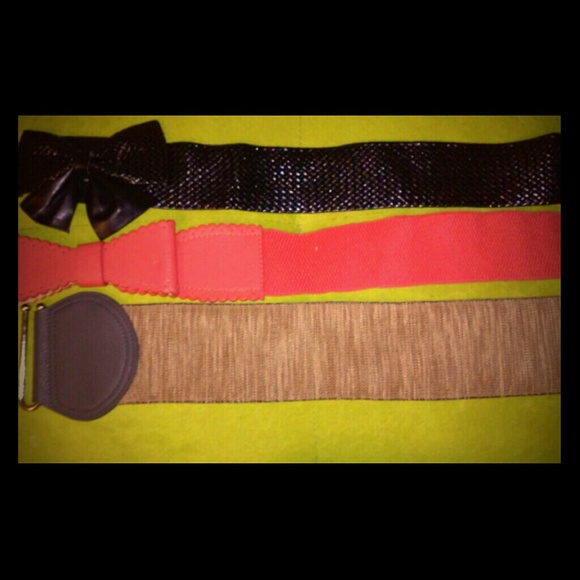 Assortment of cute belts