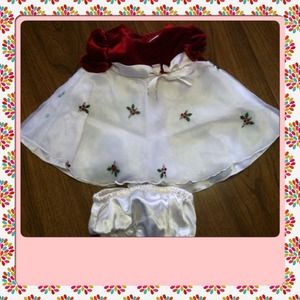 Newborn 0-3 months Christmas Dress