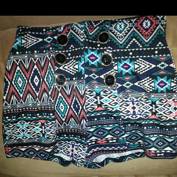 High waisted shorts
