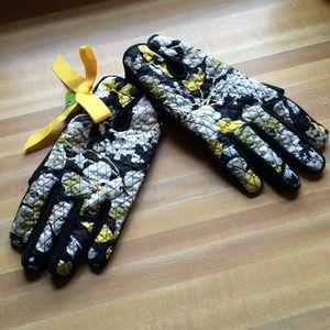 Vera Bradley gloves-Dogwood Pattern