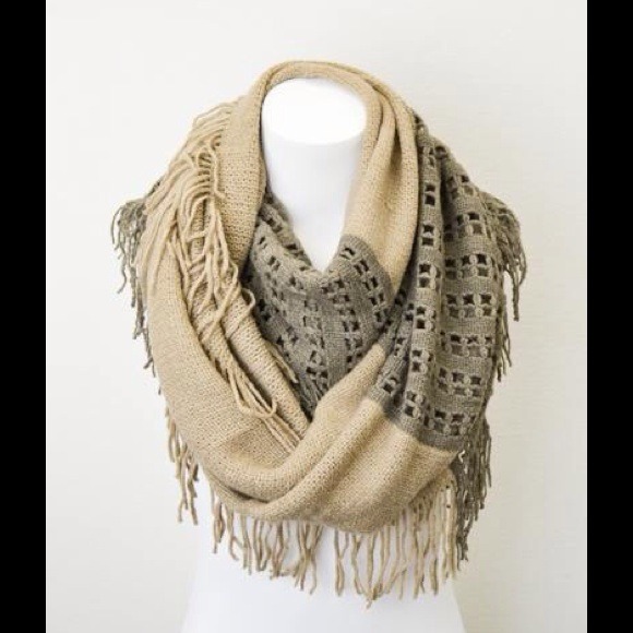 Anthropologie Accessories - Infinity Fringe Scarf