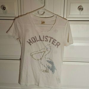 Hollister sequined shirt