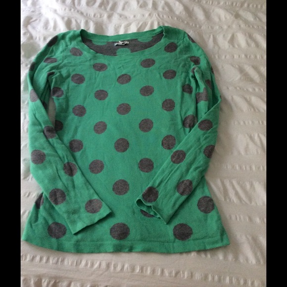Old navy green and gray lightweight sweater