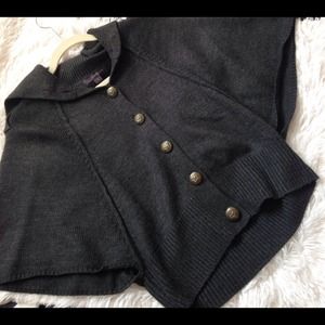 🔴SOLD🔴 Grey Poncho