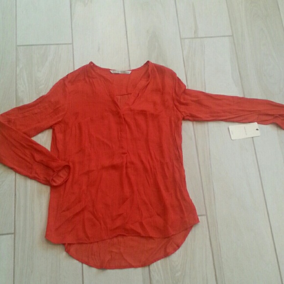 ZARA Red Blouse