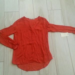 ZARA Red Blouse