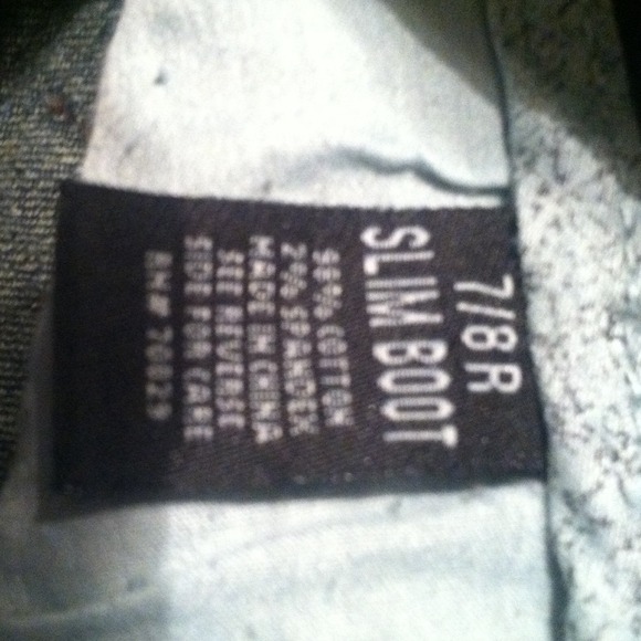 Rue 21 Jeans 7/8 slim boot - Picture 2 of 4