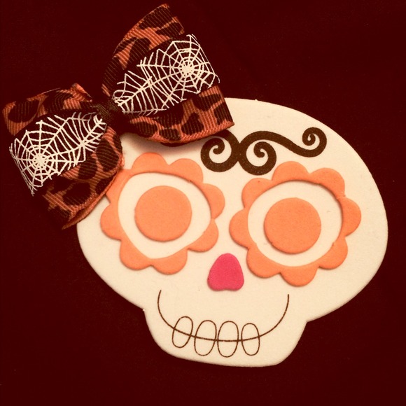 Hair clip,rockabilly, psychobilly, spider web