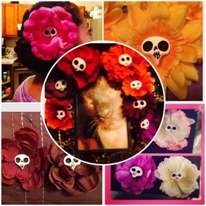 Hair clips/rockabilly/psychobilly