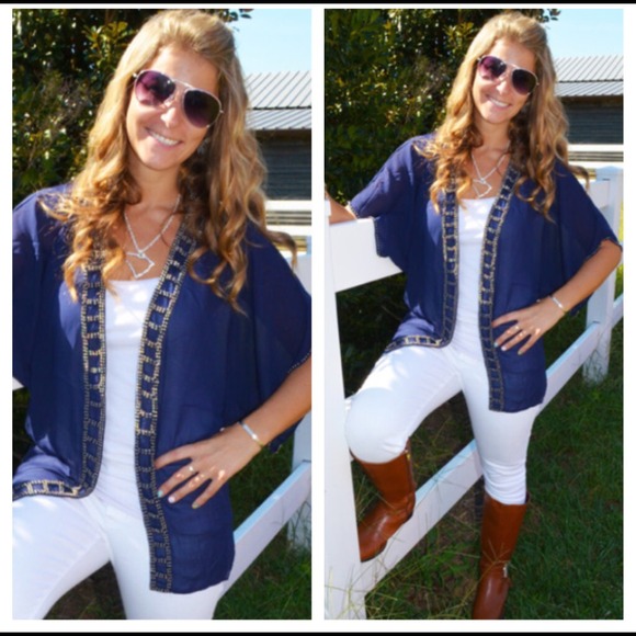 Fashion Blvd Tops - 🎉SALE🎉NWT Embellished Cardigan - Medium