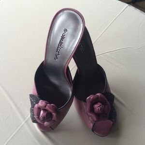 Pink Flower shoe