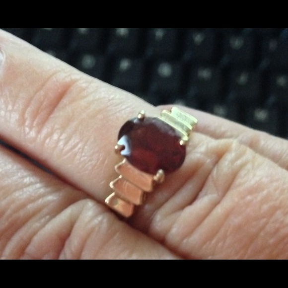 Garnet ring