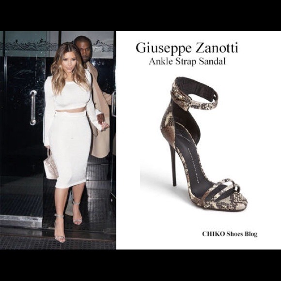 Giuseppe Zanotti Python Sandal sz 36